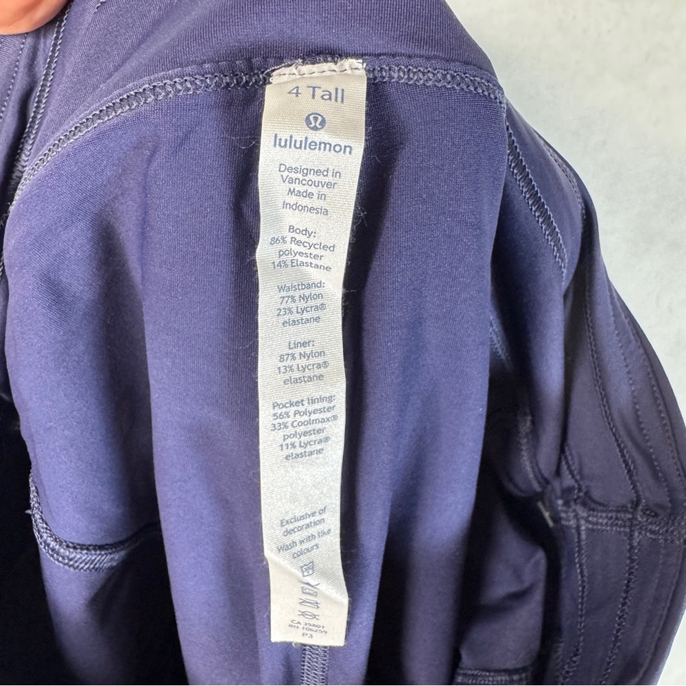 LULULEMON Circuit Breaker Skirt II (Tall) (15") - Twilight Blue - W8805T - Sz 4 - Picture 9 of 10